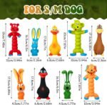 Wettarn 9 Pcs Latex Squeaky Dog Toys, 7" Soft Rubber Dog Chew Toy, Classic - Image 2