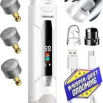 Whisper-Quiet Dog Nail Grinder 50%More Power for Sensitive Dogs,Cat