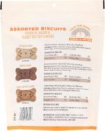 Whole Paws, Biscuit Dog Treats, Assorted Flavors (Chicken, Bacon, & Peanut Butter), 14 Ounce - Image 2
