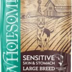 Wholesomes Sensitive Skin & Stomach Large Breed Salmon Dry Dog Food 30 lb