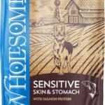 Wholesomes Sensitive Skin & Stomach Salmon & Rice Dry Dog Food 30 lb