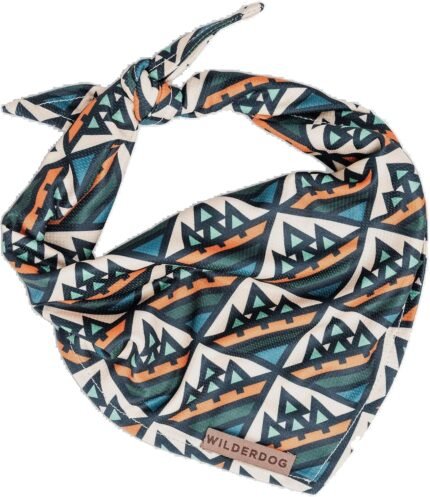Wilderdog Dog Bandana with Lightweight Quick Drying Poly-Blend Mesh Material in Camp