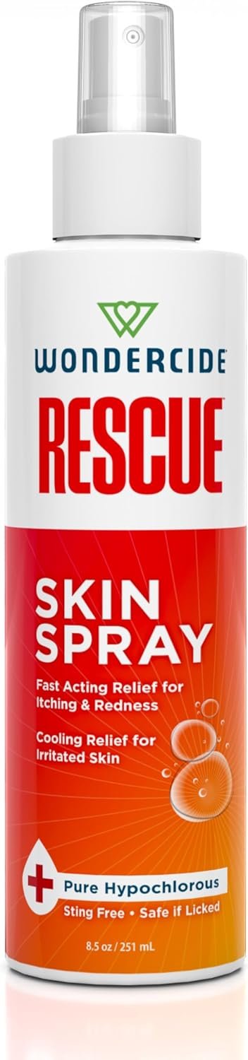 Wondercide Rescue – Skin Spray for Dogs and Cats – 8.5 oz