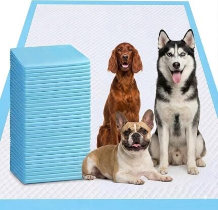 XXXXL Puppy Pee Pads for Dogs 31″x47″ 40 Count, Extra Large Dog Pee Pads, Leak-Proof & Super Absorbent Dog Pee Pads, Thicken Disposable Potty Pads Puppy Training Pads for Cats Rabbits
