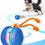 Xeuch Interactive Dog Toys, Automatic Irregular Moving and Rolling Dog Ball