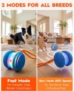 Xeuch Interactive Dog Toys, Automatic Irregular Moving and Rolling Dog Ball - Image 2