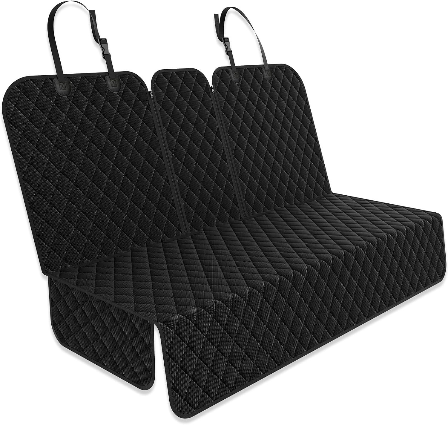 Yonktoo Dog Car Seat Cover for Back Seat, 60/40 Split Bench Yonktoo Dog Car Seat Cover for Back Seat, 60/40 Split Bench
