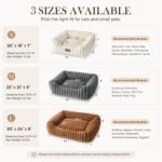 ZOMISIA Orthopedic Dog Bed for Medium Dogs with Washable Cover, 30x24'' - Image 2
