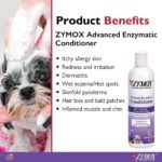 ZYMOX Advanced Enzymatic Leave-On Conditioner, 12oz. – for Pets & Animals of All Ages: Conditions, Detangles, Soothes, & Moisturizers Skin & Coat - Image 2