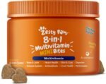 Zesty Paws Dog Vitamins - Dog Multivitamins, Mini, Chicken, 90 Ct