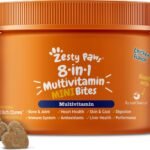 Zesty Paws Dog Vitamins – Dog Multivitamins, Mini, Chicken, 90 Ct