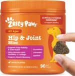 Zesty Paws Glucosamine for Dogs - Dog Joint Supplement, Duck, 90 Ct