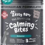 Zesty Paws Vet Strength Calming Chews for Dogs – Dog Calming, 90 Ct