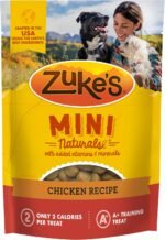 Zuke’s Mini Naturals Dog Training Treats for Dogs, Pet Treats Made with Real Chicken, 16 oz