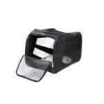 dbest products Pet Smart Cart Carrier, Large, Black, Soft Sided Collapsible Folding Travel Bag, Dog Cat Airline Approved Tote Luggage Backpack