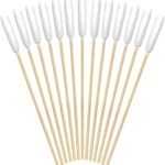 eyxformula Extra Long Cotton Swabs for Dog Ear Cleaning, FSC Bamboo Sticks