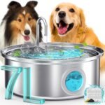 oneisall 7L/230oz Dog Water Fountain for Multi-pet Household,PWF002