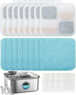 oneisall 8Set Filters for for PW07SAU 10L/2.64Gal Stainless Steel Dog Water Fountain