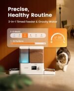 oneisall Automatic Cat Feeder and Water Dispenser, 36Cups/8.5L - Image 2