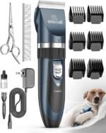 oneisall Dog Clippers Low Noise Grooming Kit for Dogs Cats Pets