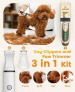 oneisall Dog Clippers and Paw Trimmer Kit for Small Large Dogs Cats - Image 2