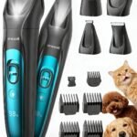 oneisall Professional 4-in-1 Dog Grooming Kit with LED Light