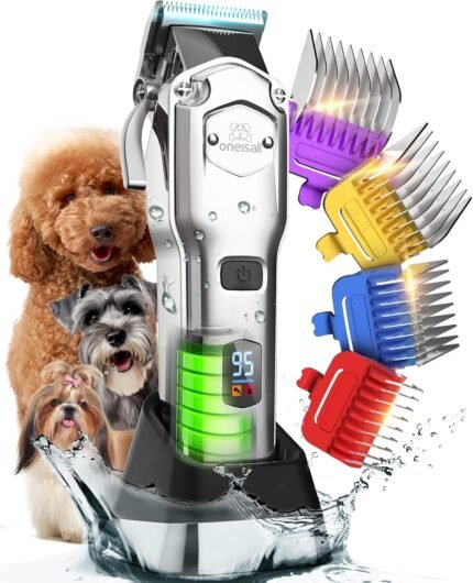 oneisall Professional Dog Grooming Clippers for Thick Hair