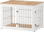 rehomerance 42" Heavy Duty Dog Crate Furniture for Large and Medium Dogs